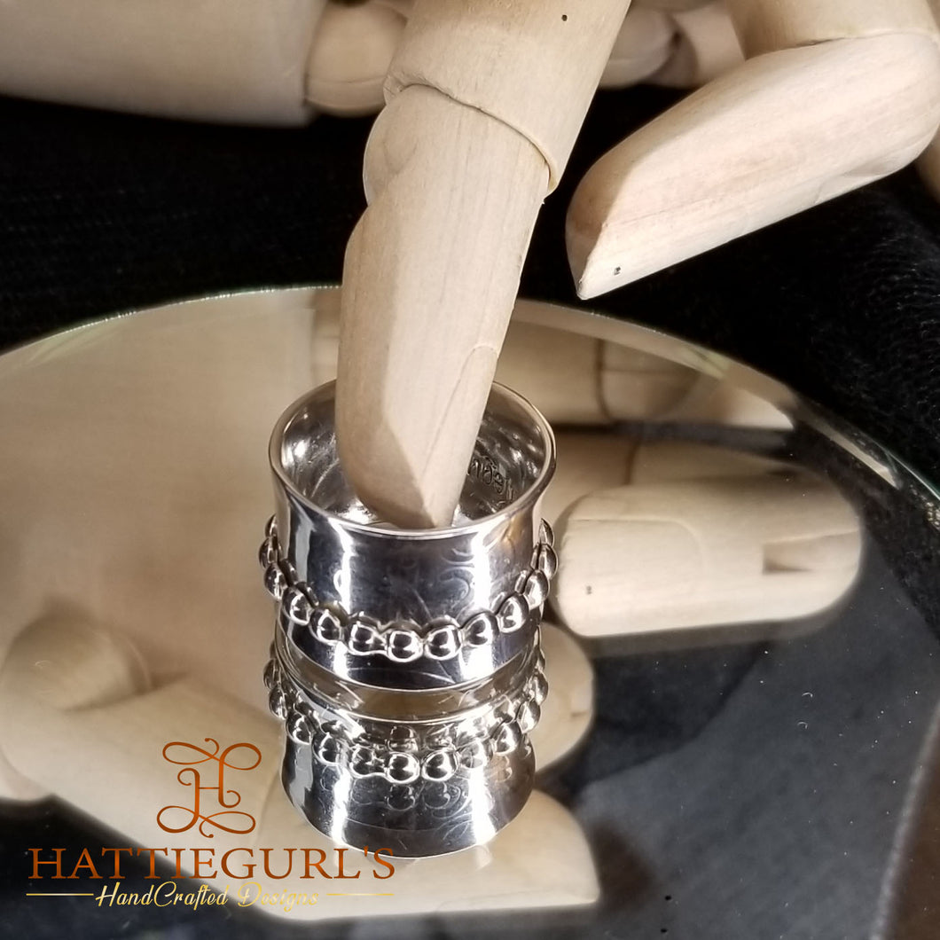 Beaded Spinner Ring